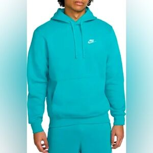 Nike Men's Vibrant Blue Hoodie